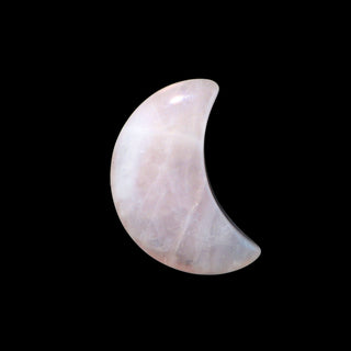 Rose Quartz Moon Carving    from Stonebridge Imports