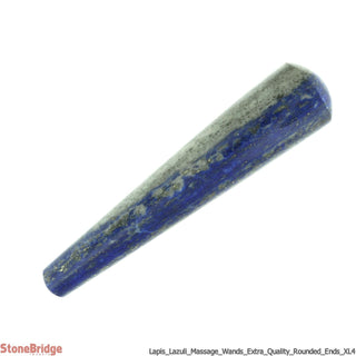 Lapis Lazuli E Rounded Massage Wand - Extra Large #2 - 3 3/4" to 5 1/4"    from Stonebridge Imports