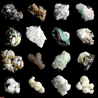 Zeolite Crystal Clusters - Box of 9    from Stonebridge Imports