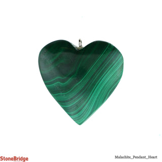 Malachite Heart - Pendant    from Stonebridge Imports