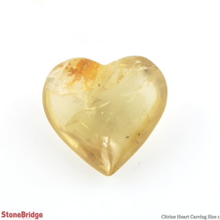 Citrine A Heart #1 - 15g to 24g    from Stonebridge Imports