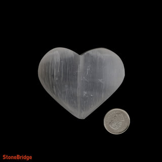 Selenite Heart #3    from Stonebridge Imports