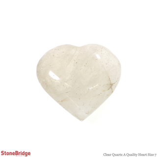Clear Quartz A Heart #7    from Stonebridge Imports