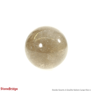 Smoky Quartz A Sphere - Large #2 - 3 1/4"    from Stonebridge Imports