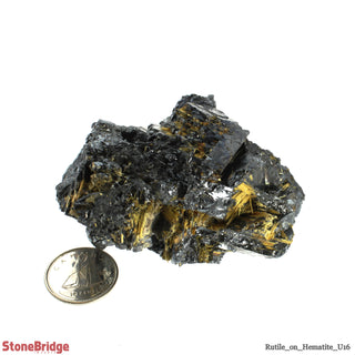Rutile On Hematite U#16    from Stonebridge Imports