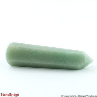 Green Aventurine Pointed Massage Wand - Medium #2 - 3" to 4"    from Stonebridge Imports