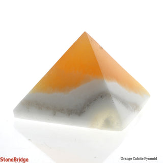 Orange Calcite Pyramid MD1    from Stonebridge Imports