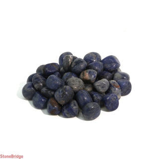 Sodalite B Tumbled Stones - India    from Stonebridge Imports