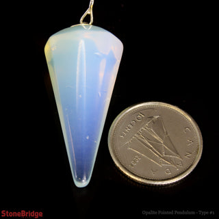 Opalite Pendulum 6 Facets & Ring    from Stonebridge Imports