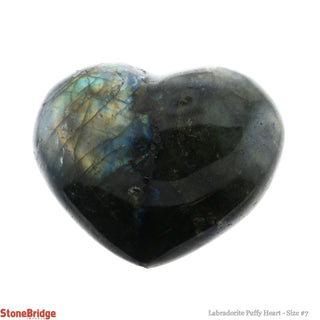 Labradorite Puffy Heart #7 - 200g to 249g    from Stonebridge Imports