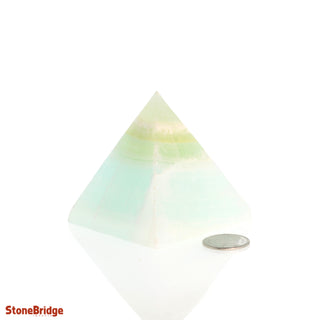 Calcite Green Pyramid MD3    from Stonebridge Imports