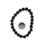 Shungite Bracelet Round - 8mm    from Stonebridge Imports