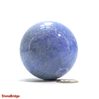 Blue Aventurine Sphere - Extra Small #3 - 2"    from Stonebridge Imports