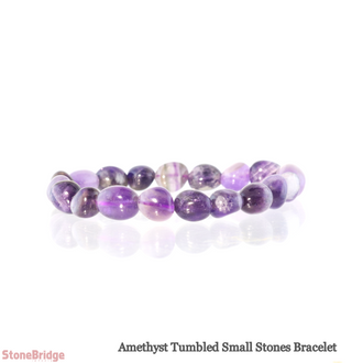 Amethyst Tumbled Bracelets    from Stonebridge Imports