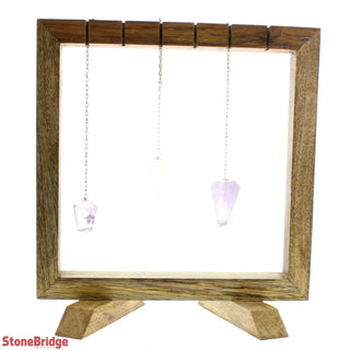 Wooden Display Stand for Pendulums    from Stonebridge Imports