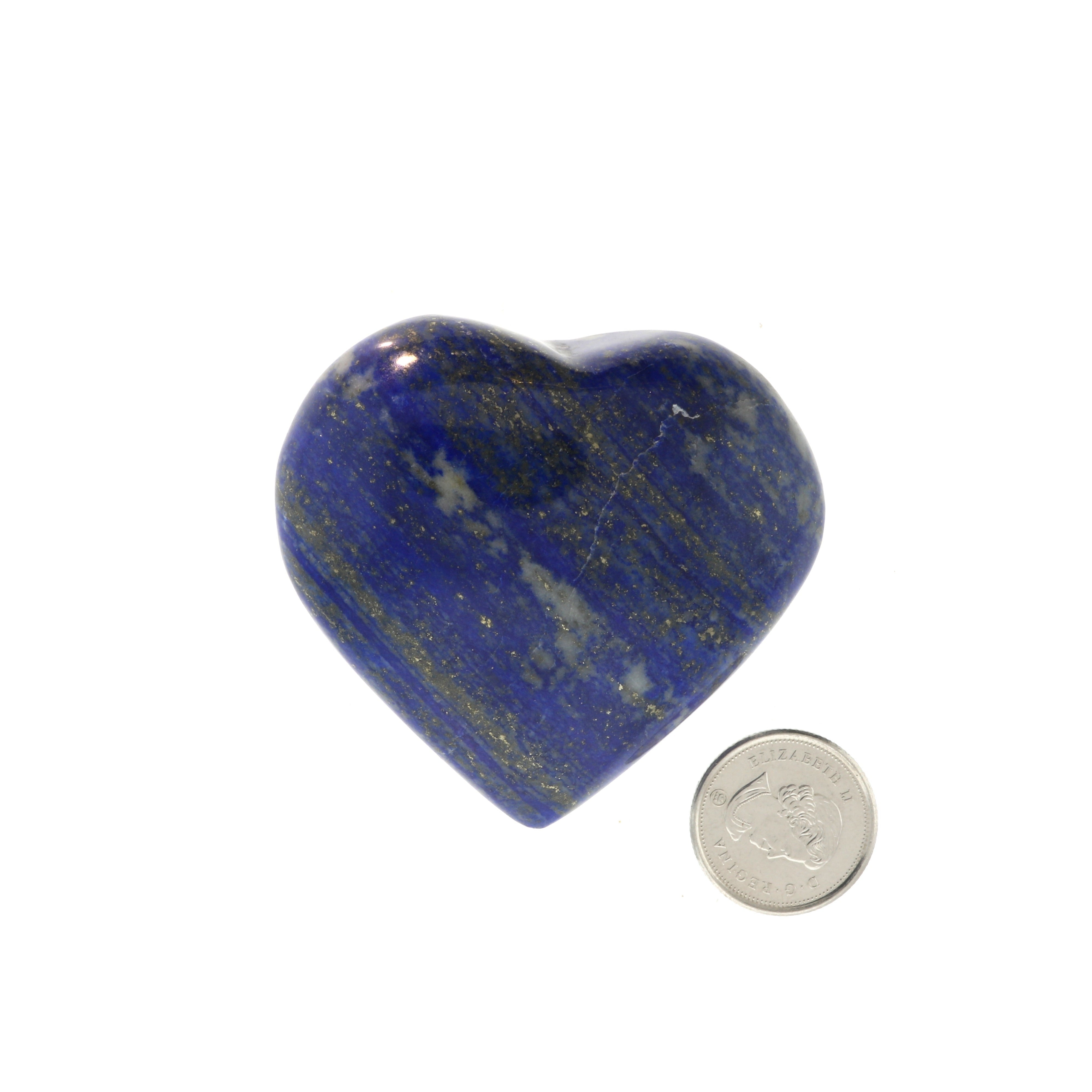 Lapis Lazuli Polished Heart - A Quality