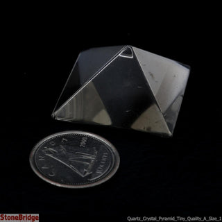 Clear Quartz A Pyramid Tiny #1    from Stonebridge Imports