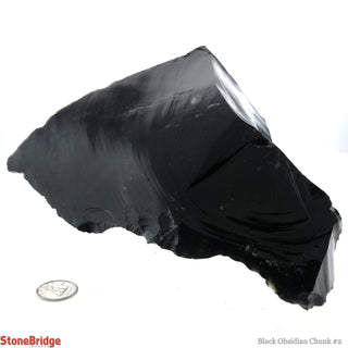 Obsidian Black Chunk #2    from Stonebridge Imports