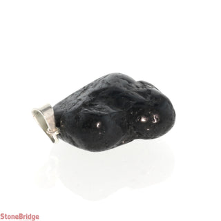 Black Tourmaline Tumbled Pendants - 5 Pack    from Stonebridge Imports