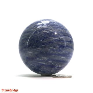 Blue Aventurine Sphere - Extra Small #3 - 2"    from Stonebridge Imports