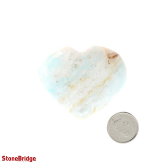 Blue Calcite Heart #7    from Stonebridge Imports