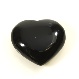 Black Obsidian Heart #4 - 1 3/4" to 2 3/4"    from Stonebridge Imports