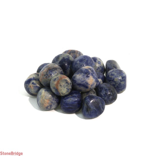 Sodalite B Tumbled Stones - India    from Stonebridge Imports