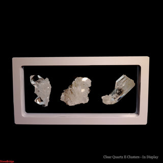 Clear Quartz E Clusters - In Display    from Stonebridge Imports