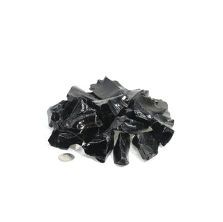 Obsidian Black Chips - 500g    from Stonebridge Imports