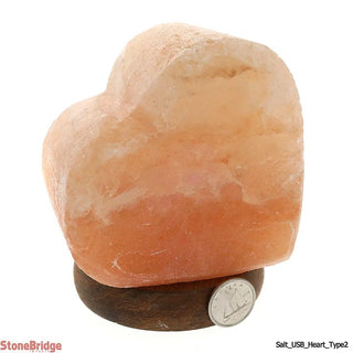 USB Salt Lamp - Heart    from Stonebridge Imports