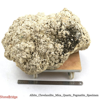 Albite Stone Specimen U#6 - 20"    from Stonebridge Imports