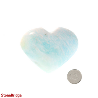 Blue Calcite Heart #5    from Stonebridge Imports