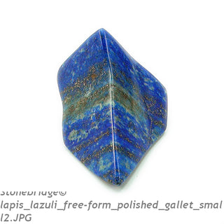 Lapis Lazuli Free Form Polished Gallet -Small: (1 1/2" to 2")    from Stonebridge Imports