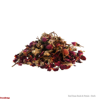 Red Rose Buds & Petals - Herb Blend    from Stonebridge Imports
